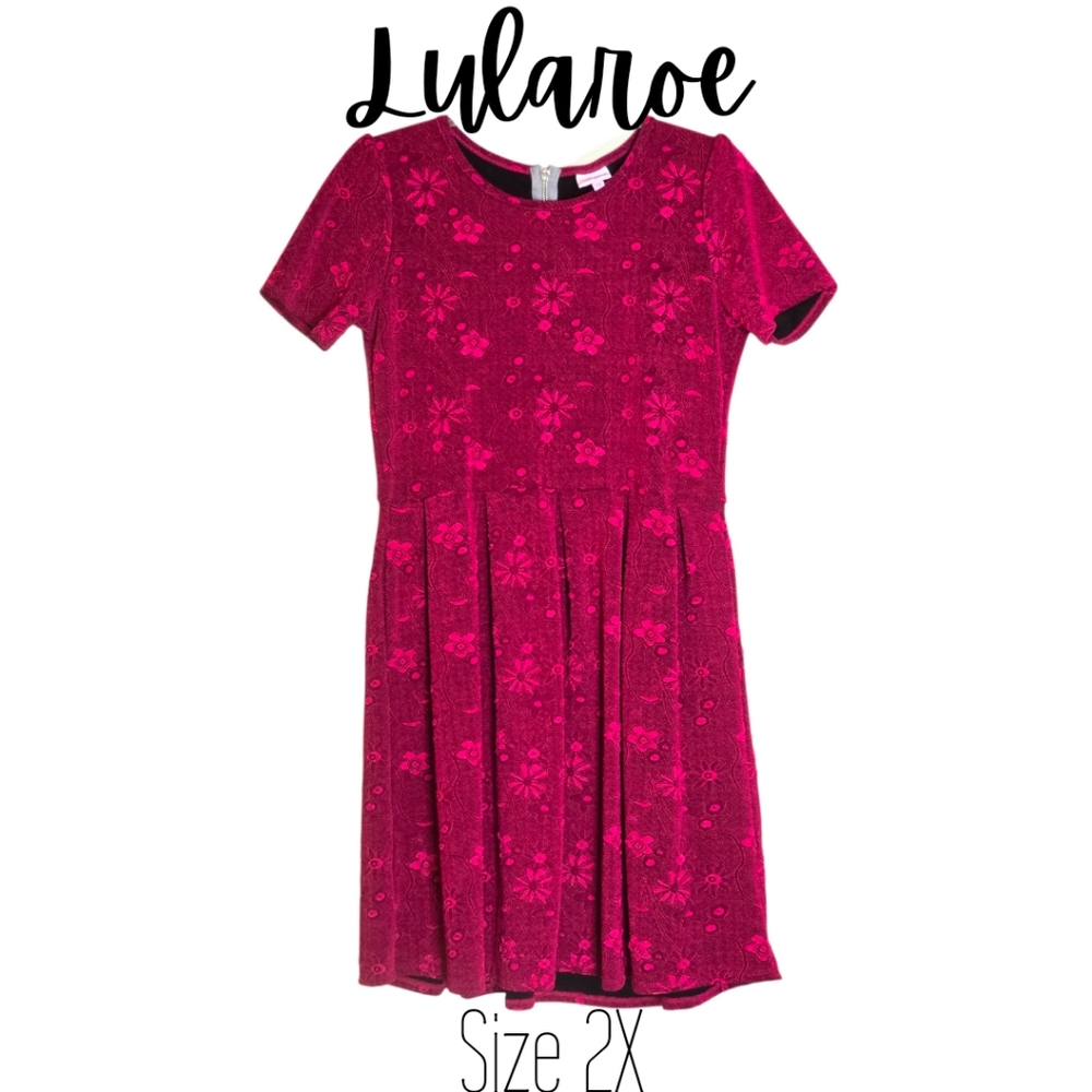 Lularoe Amelia Floral Print